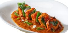 50. paneer tikka masala vegetarisk (Medelstark)