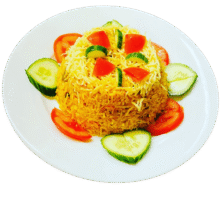 71. Lamm biryani (medelstark)