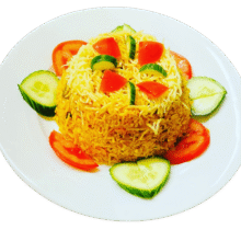 71. Lamm biryani (medelstark)
