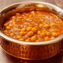 6. Channa Masala Vegan (bord) (medelstark)