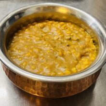 7. Dal fry vegan