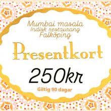 mumbai masala presentkort