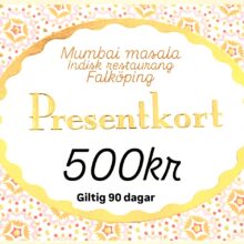 mumbai masala presentkort