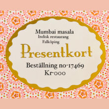 mumbai masala presentkort